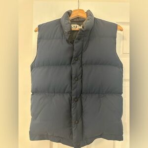 Crescent Men's Dark Blue Quilted Vest
